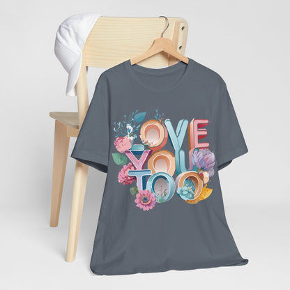 Natural Cotton Tee Shirt - Love Story Collection Printify