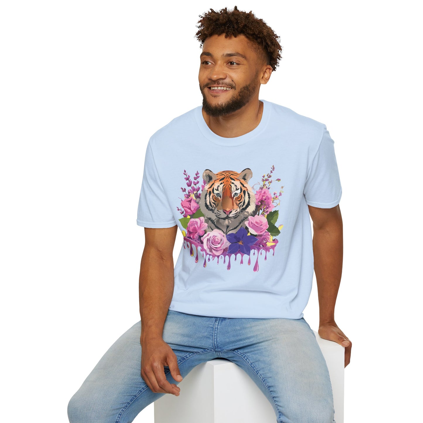 Tiger Shirt, Shirt with Tiger, Animal Tee, Shirt with Animals