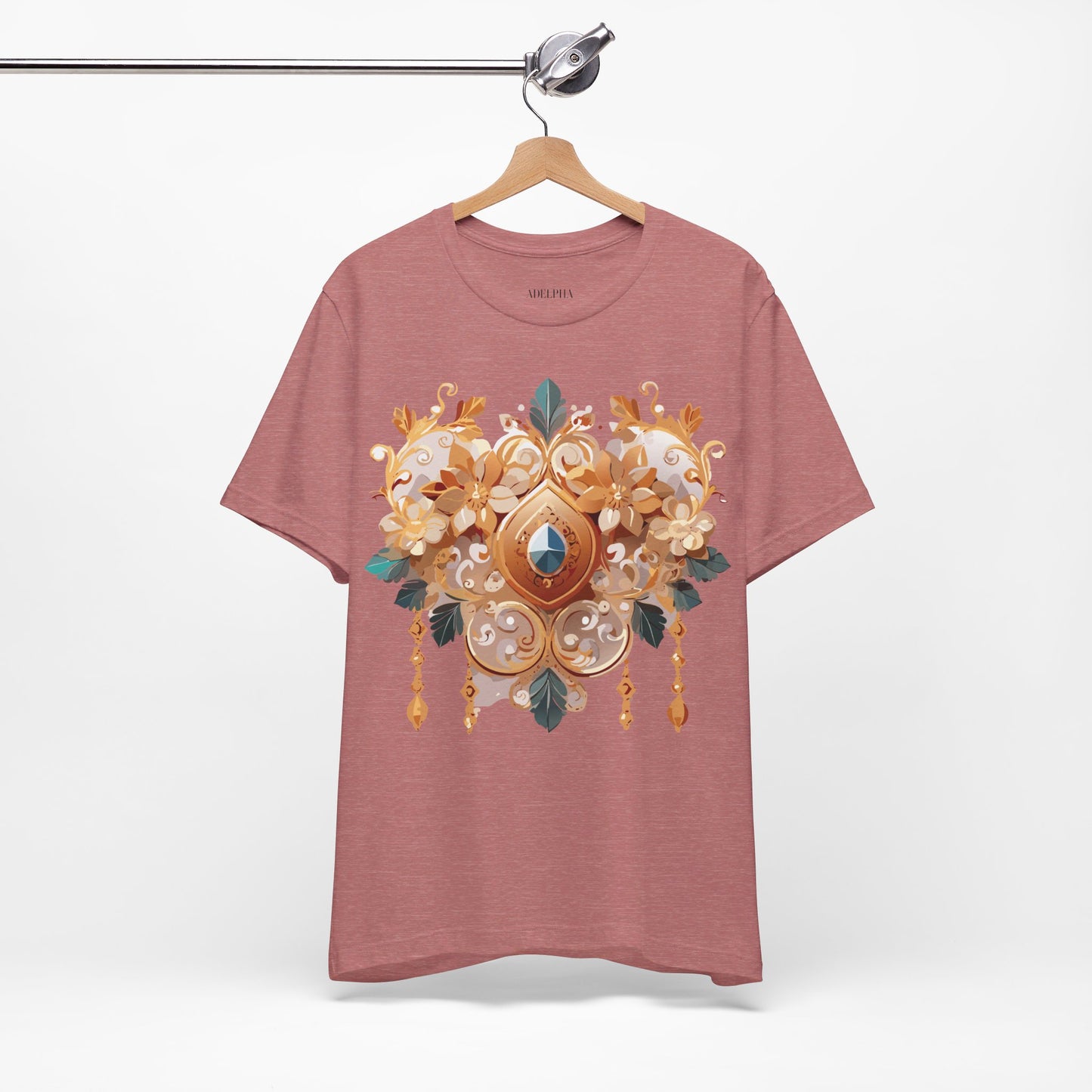 T-Shirt aus natürlicher Baumwolle – Queen Collection