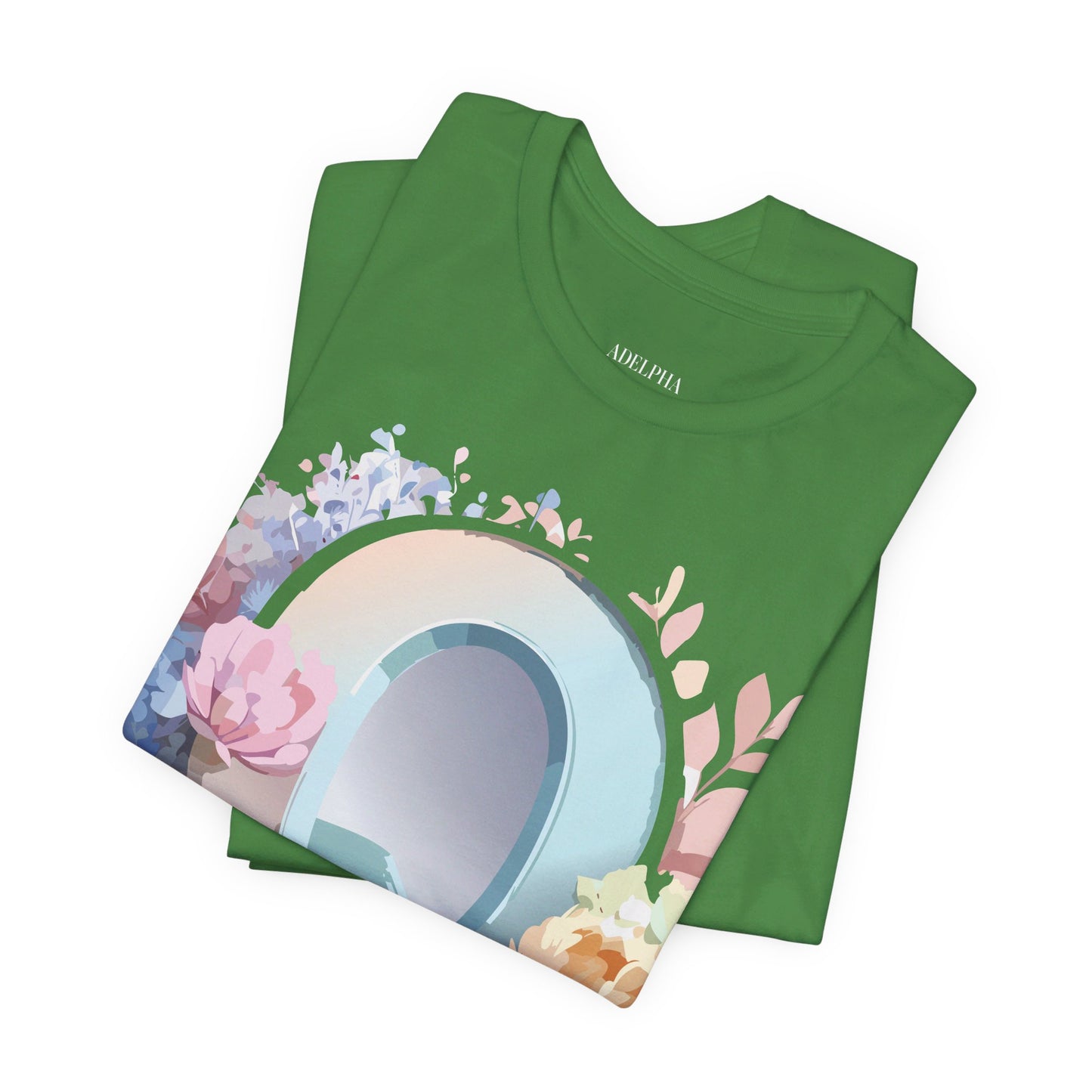 T-shirt en coton naturel - Collection Lettres - Q