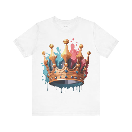 T-Shirt aus natürlicher Baumwolle – Queen Collection