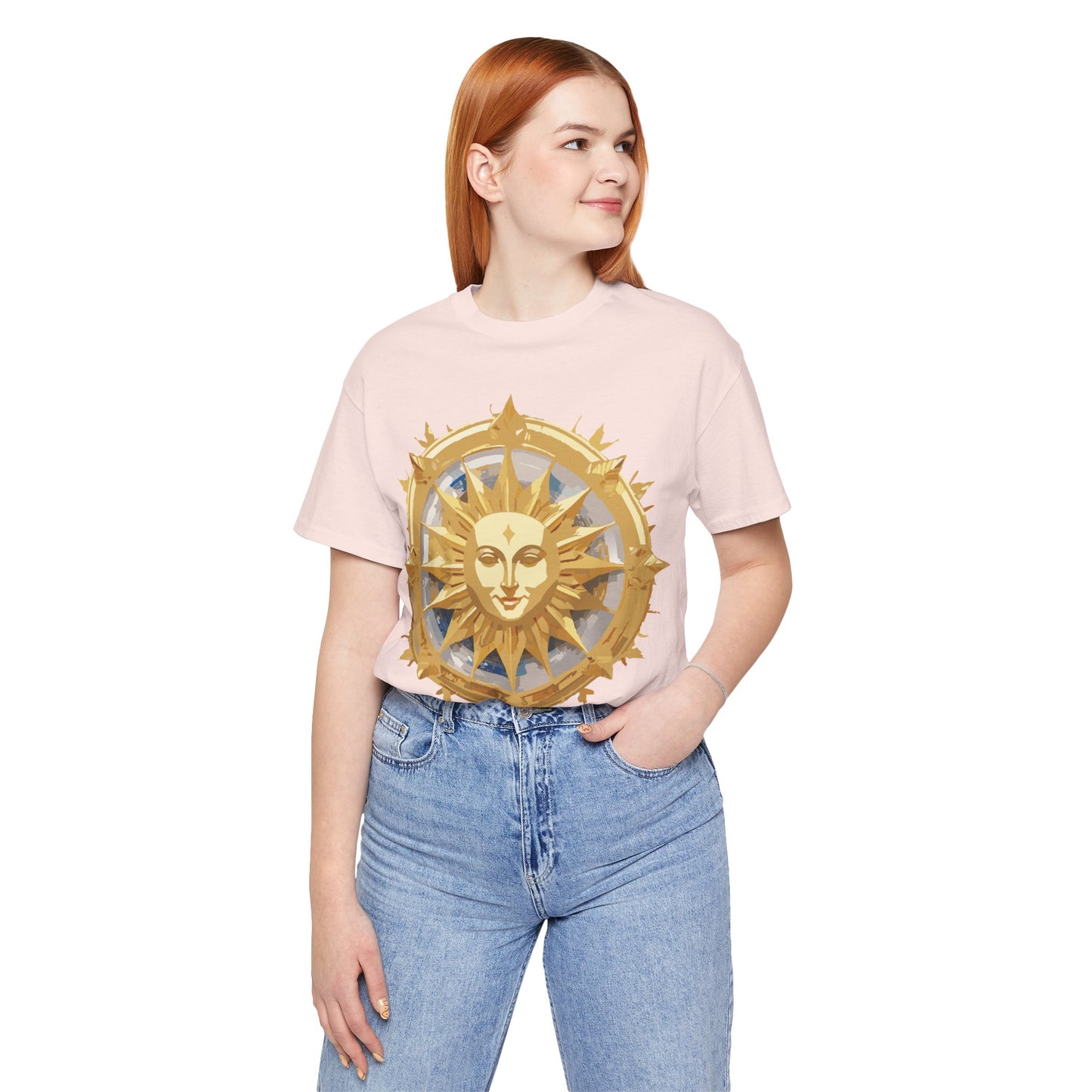 Natural Cotton Tee Shirt - Medallion Collection