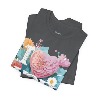 Natural Cotton Tee Shirt - Love Story Collection Printify