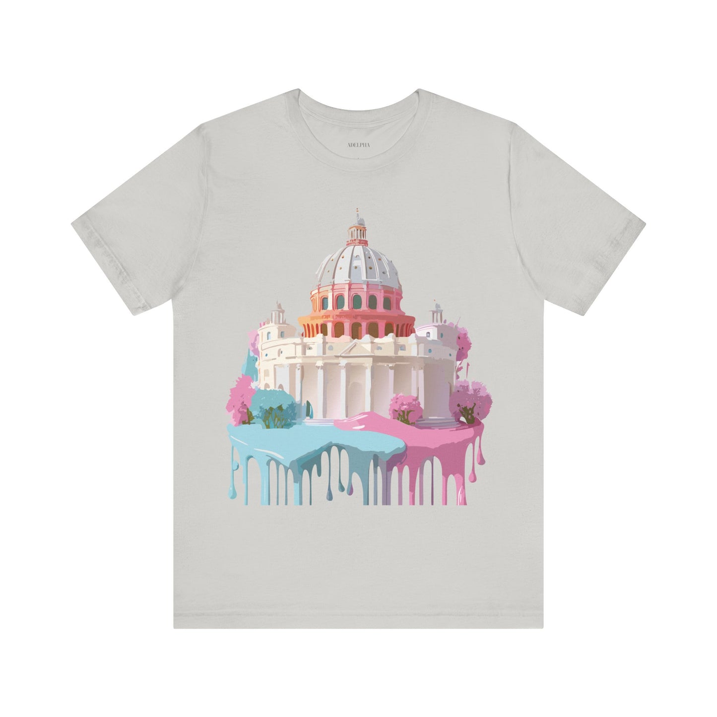 Natural Cotton Tee Shirt - Beautiful Places Collection - Rome