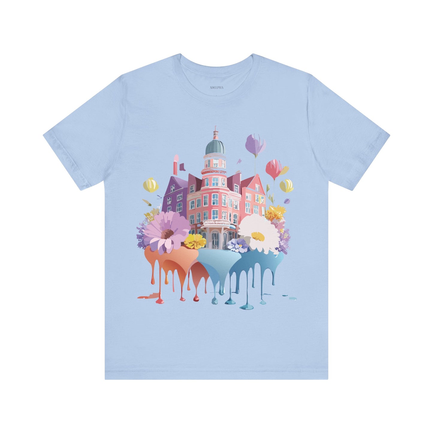 T-Shirt aus natürlicher Baumwolle – Beautiful Places Collection – Amsterdam