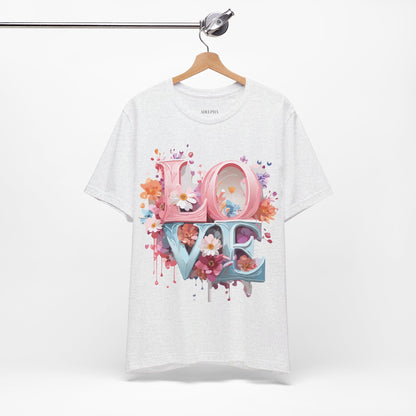 Natural Cotton Tee Shirt - Love story Collection Printify