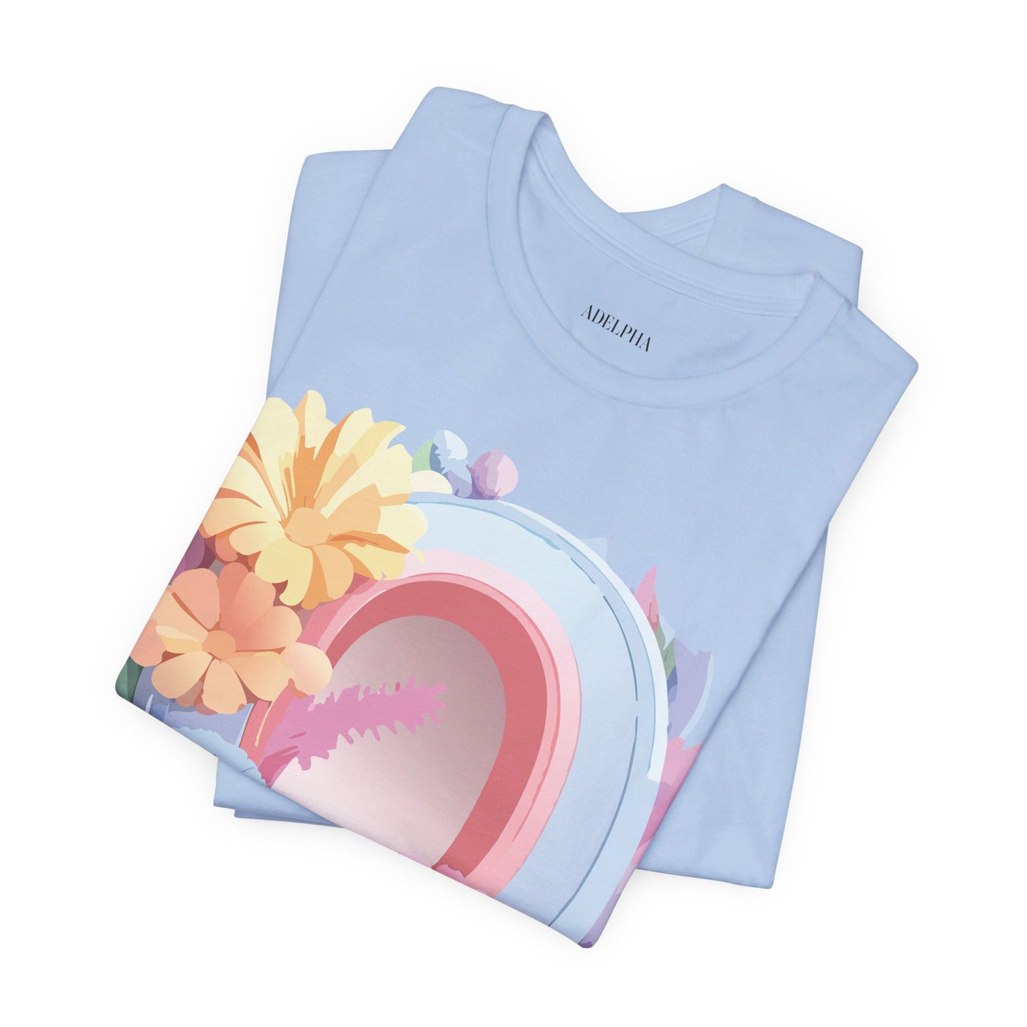 T-shirt en coton naturel - Collection Lettres - Q