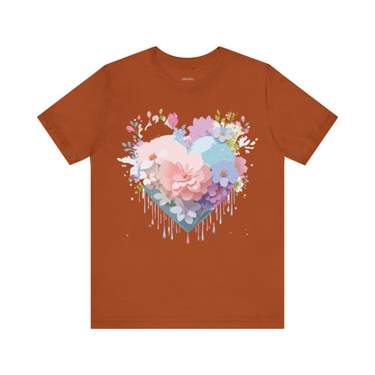 Natural Cotton Tee Shirt - Love Story Collection Printify