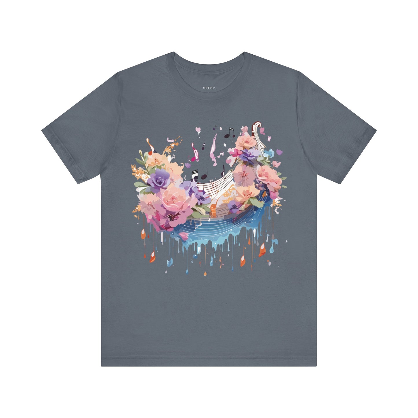 T-shirt en coton naturel - Collection Musique