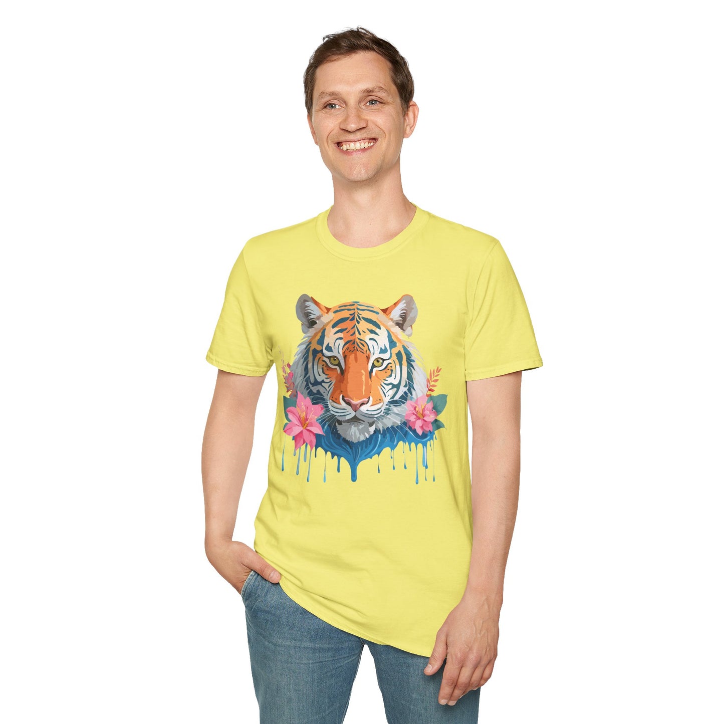 Tiger Shirt, Shirt with Tiger, Animal Tee, Shirt with Animals