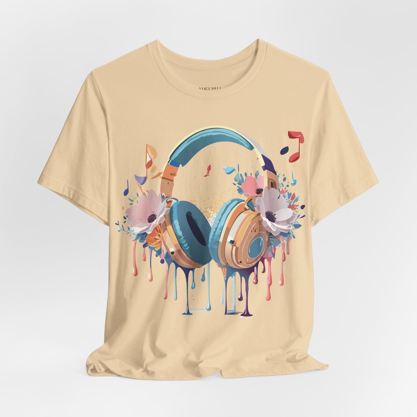 Natural Cotton Tee Shirt - Music collection