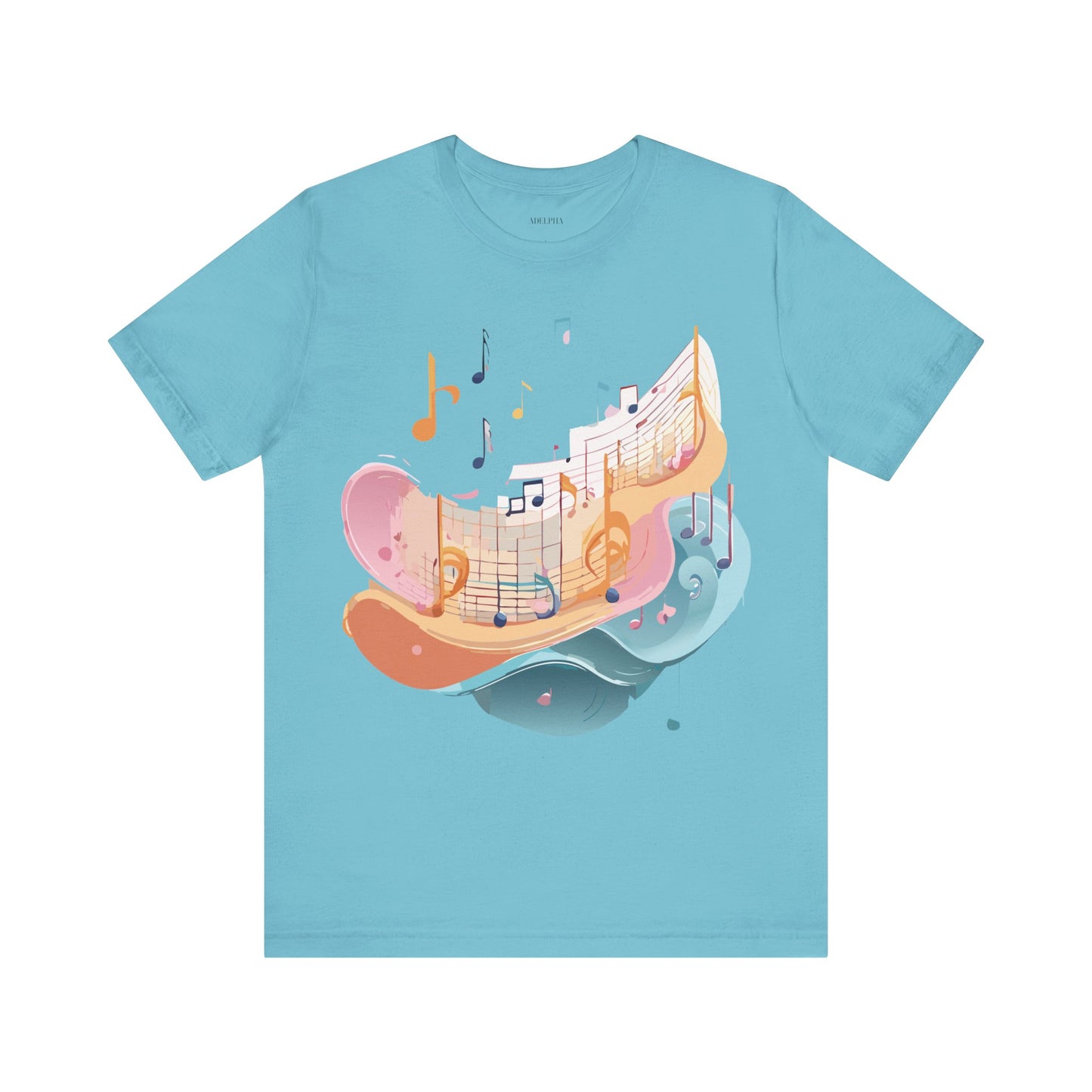 T-shirt en coton naturel - Collection Musique