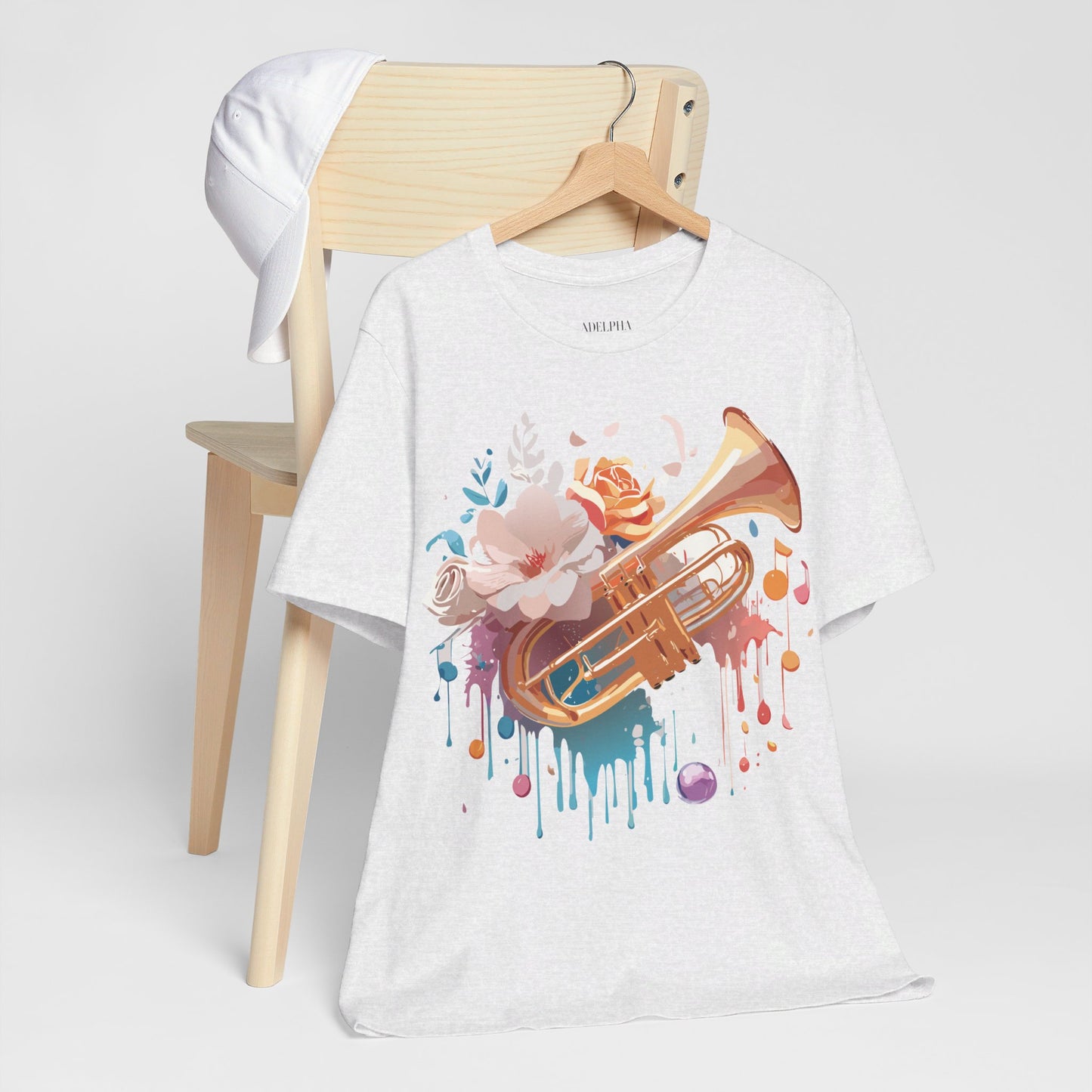 Natural Cotton Tee Shirt - Music collection