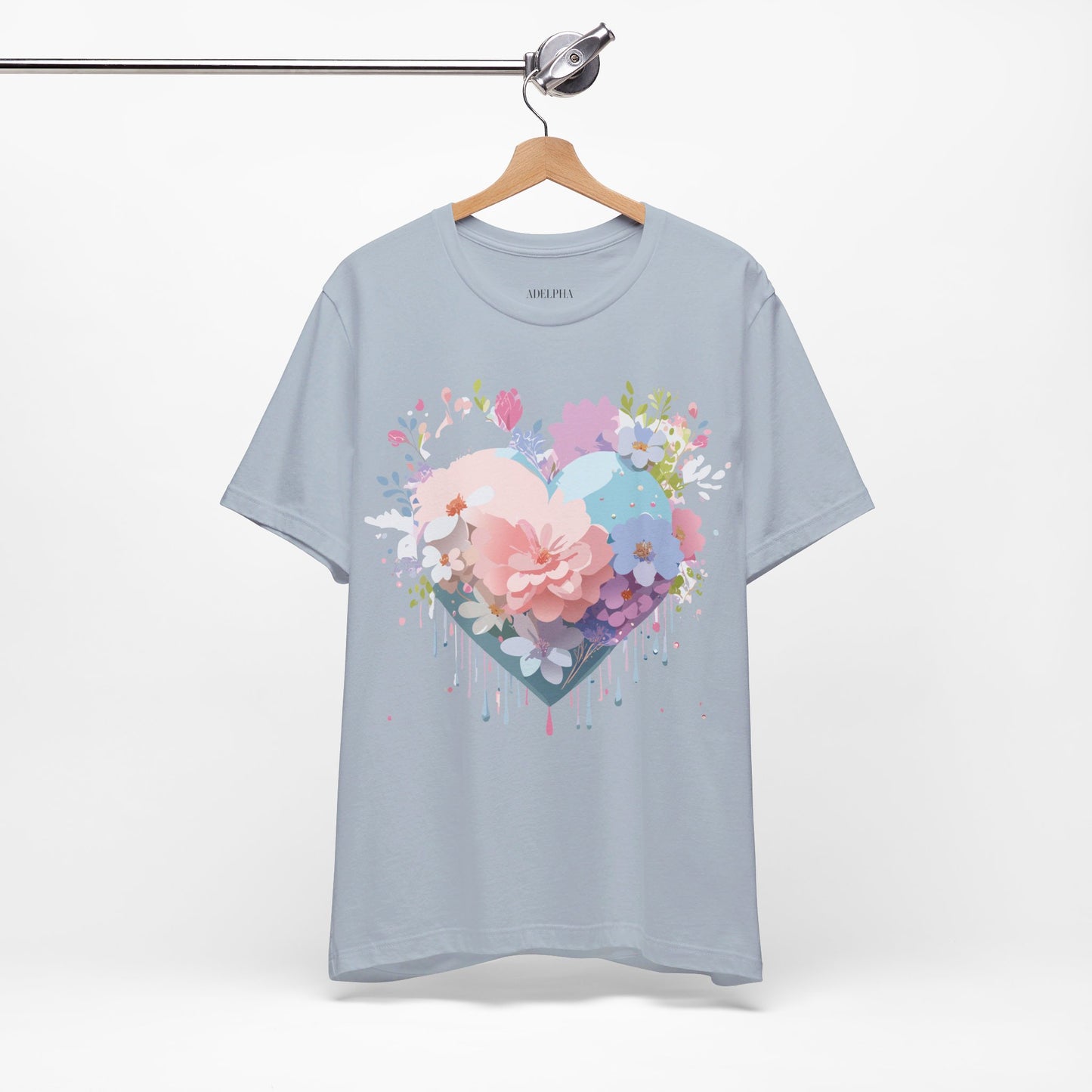 Natural Cotton Tee Shirt - Love story Collection