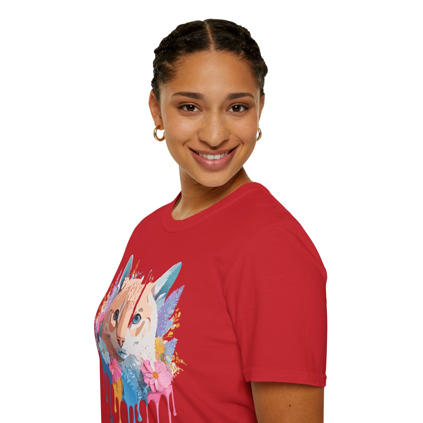 Cat Shirt, Shirt with Cat, Cats Tee, Kitten Tee