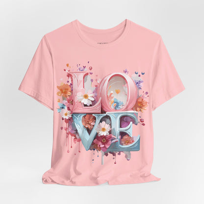 Natural Cotton Tee Shirt - Love story Collection Printify