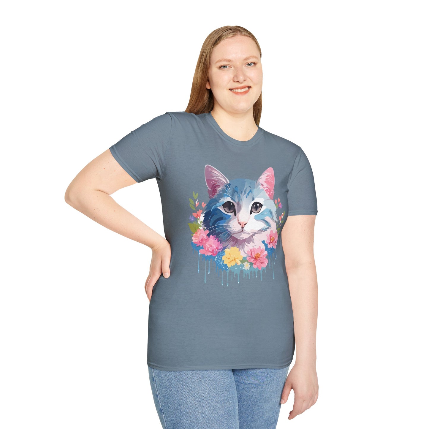 Cat Shirt, Shirt with Cat, Cats Tee, Kitten Tee
