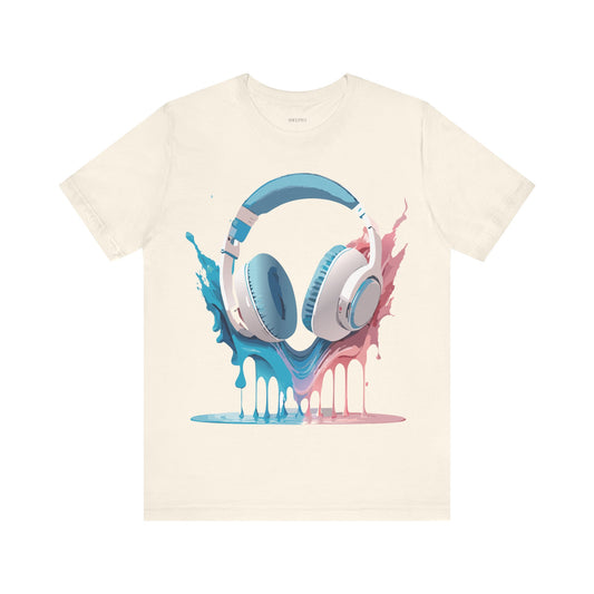 T-shirt en coton naturel - Collection Musique