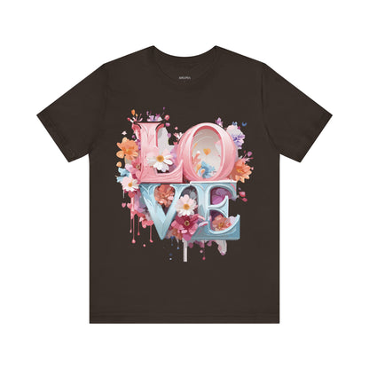 Natural Cotton Tee Shirt - Love Story Collection Printify