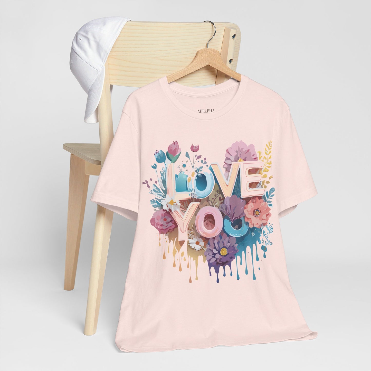 Natural Cotton Tee Shirt - Love story Collection