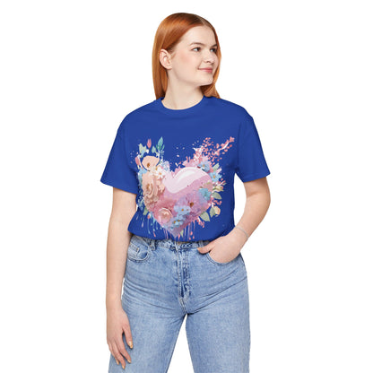 Natural Cotton Tee Shirt - Love Story Collection Printify