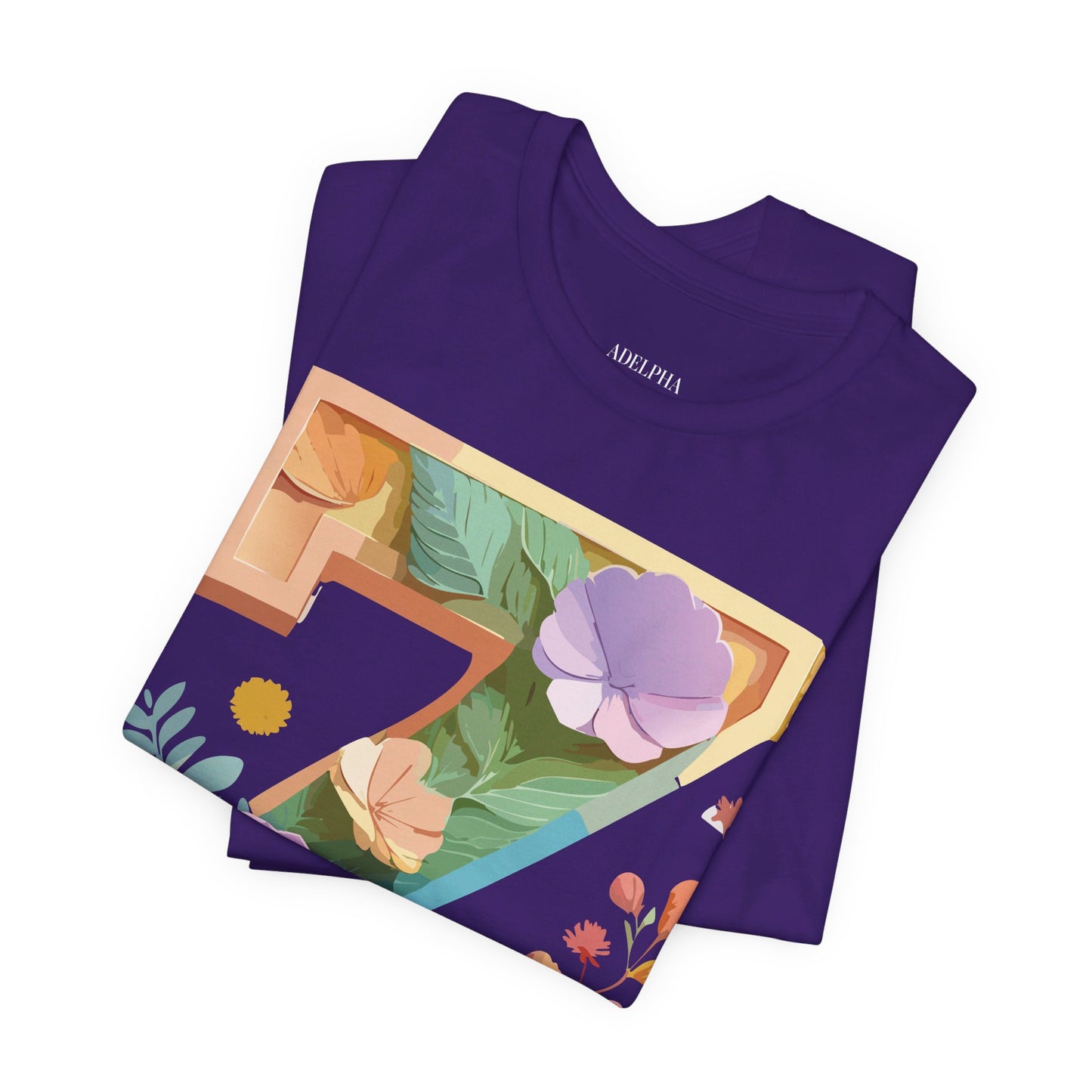 T-shirt en coton naturel - Collection Lettres - Z