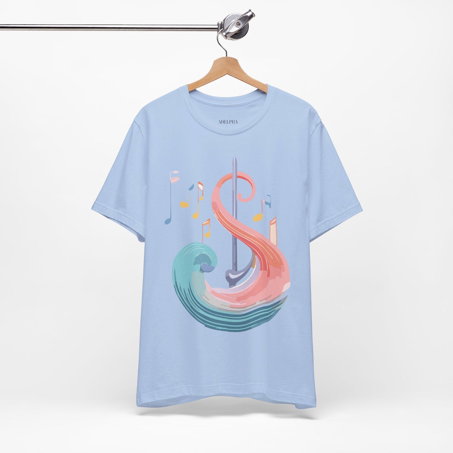 Natural Cotton Tee Shirt - Music collection