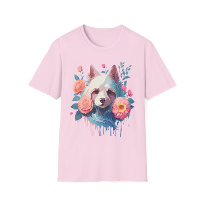 Dog Shirt Unisex Softstyle Cotton Tee Gildan 64000 With Animal Designs