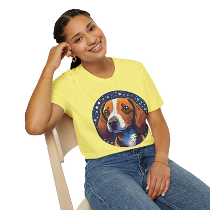 Dog Shirt Unisex Animal Tee Gildan Softstyle 64000 Short Sleeve