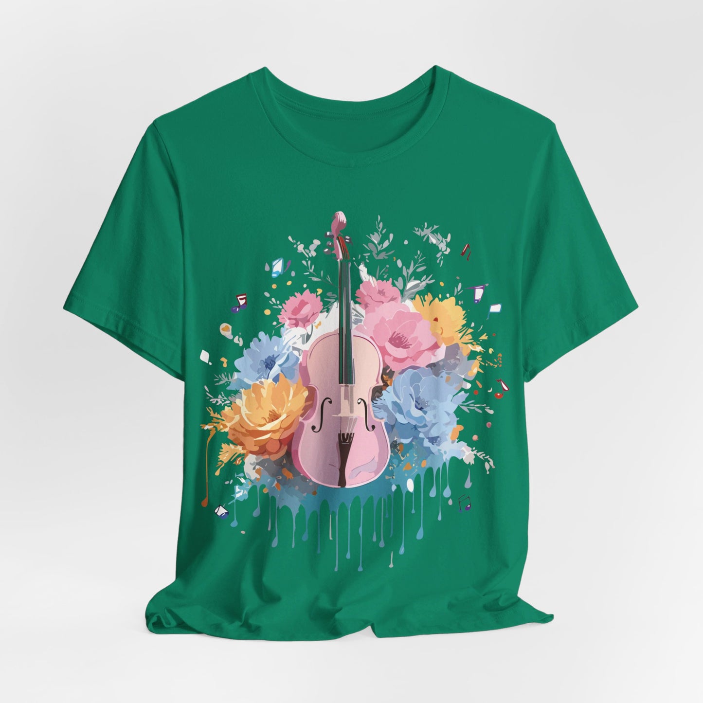 T-shirt en coton naturel - Collection Musique