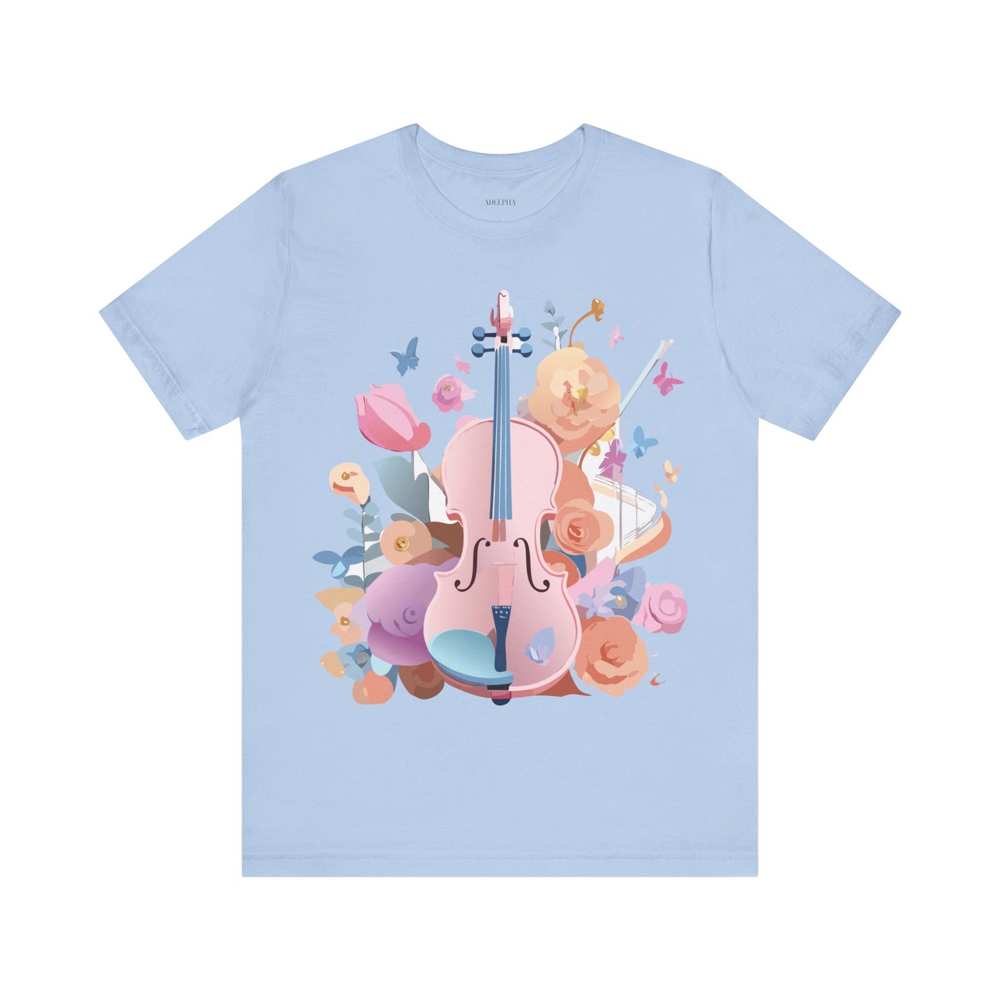 Natural Cotton Tee Shirt - Music collection