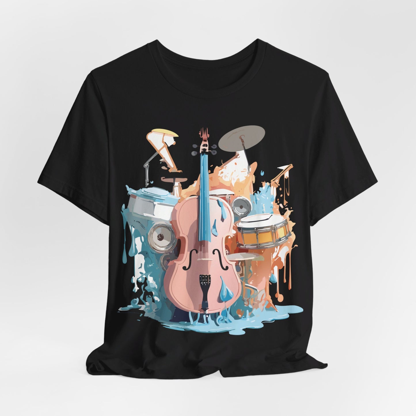 T-shirt en coton naturel - Collection Musique