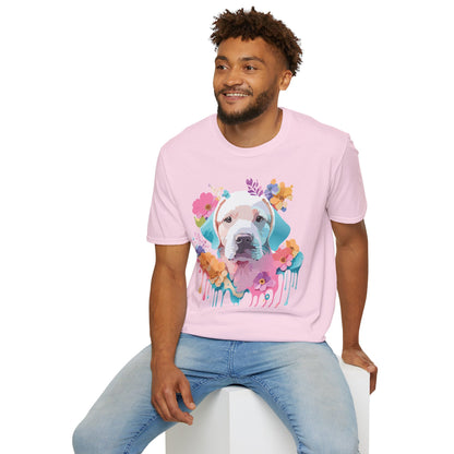 Dog Shirt Unisex Animal Tee Softstyle Gildan 64000 Short Sleeve Tee