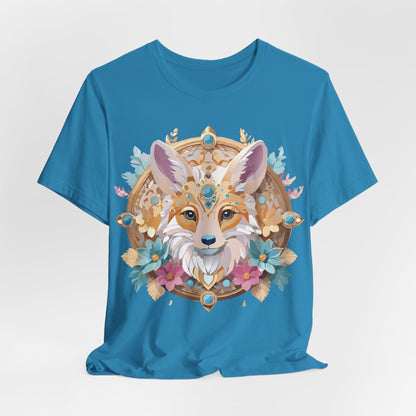 Natural Cotton Tee Shirt - Medallion Collection Printify