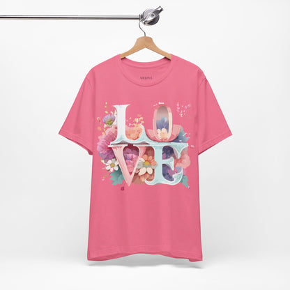 Natural Cotton Tee Shirt - Love story Collection Printify