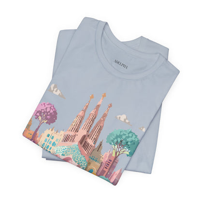 Tourist Shirt, Shirt with Barcelona - ADELPHA
