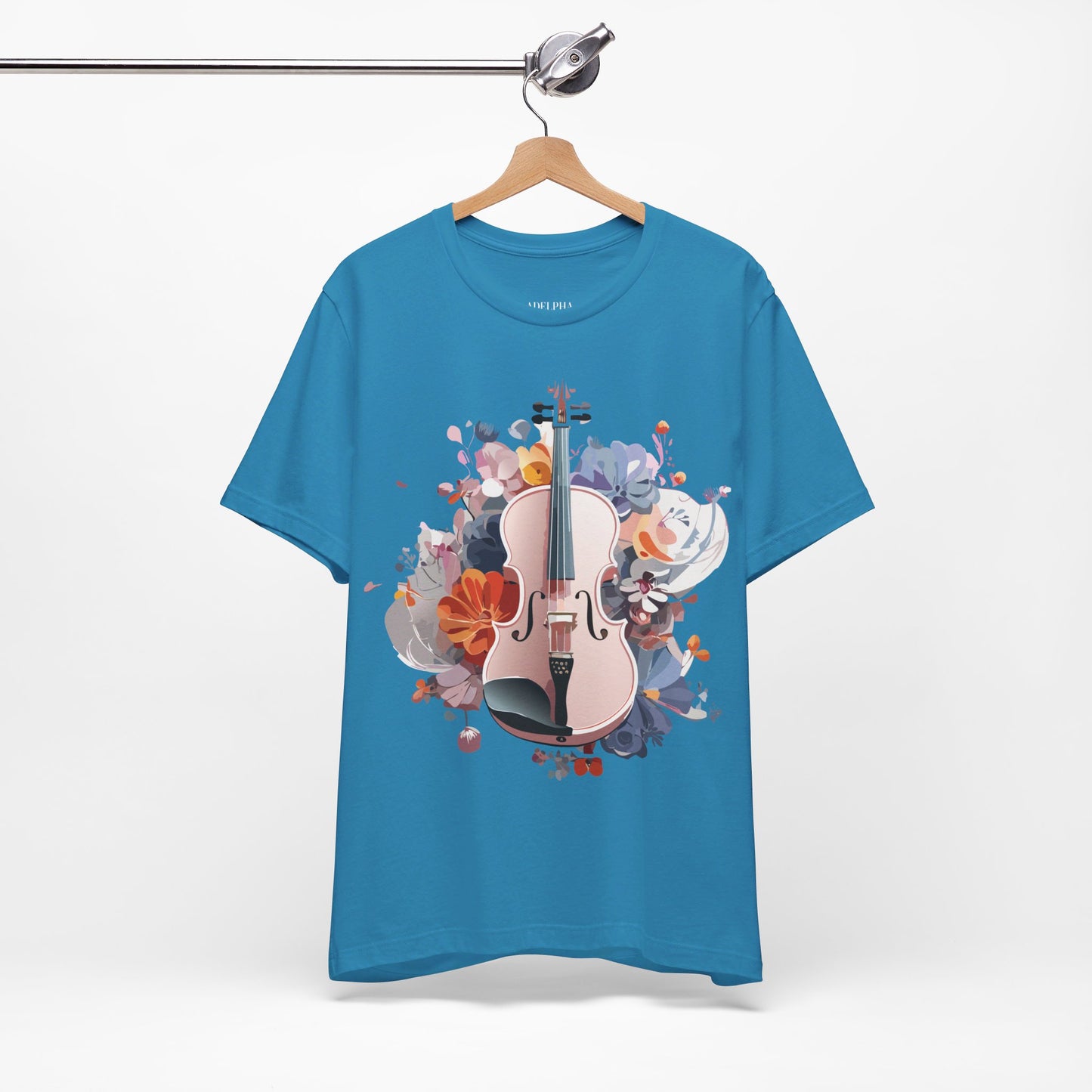 Natural Cotton Tee Shirt - Music Collection