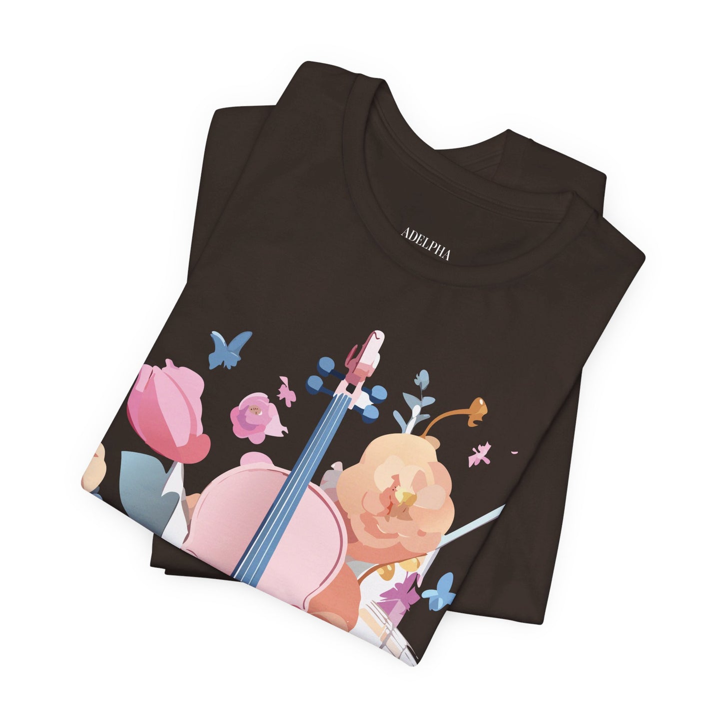 T-shirt en coton naturel - Collection Musique