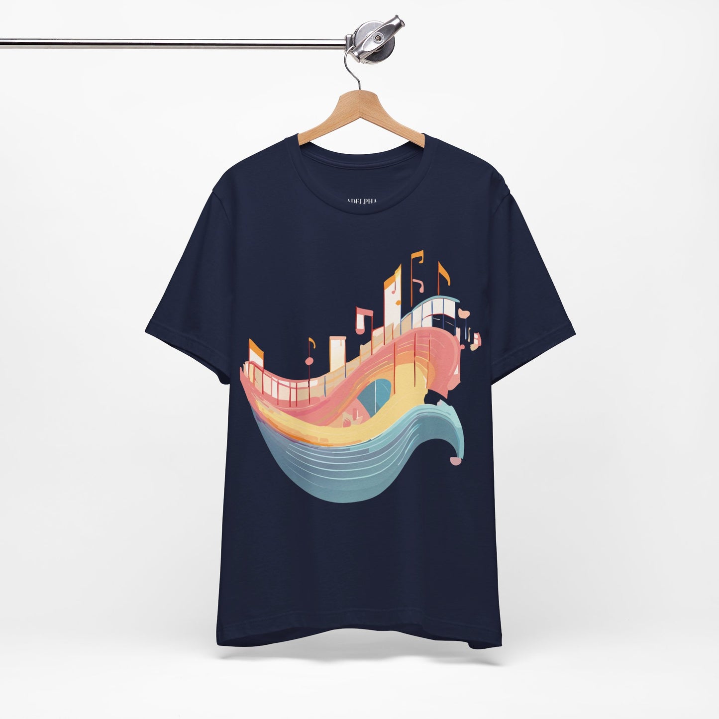 Natural Cotton Tee Shirt - Music Collection