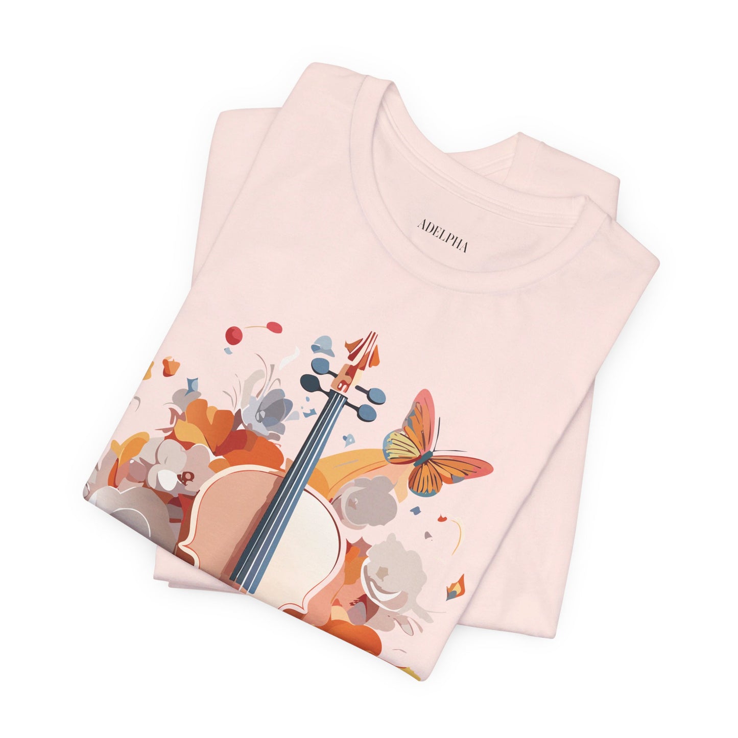 Natural Cotton Tee Shirt - Music collection