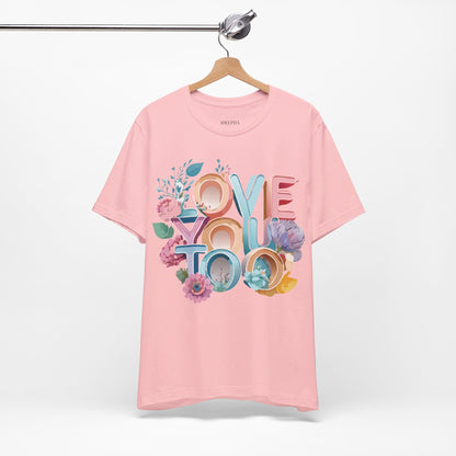 Natural Cotton Tee Shirt - Love story Collection Printify
