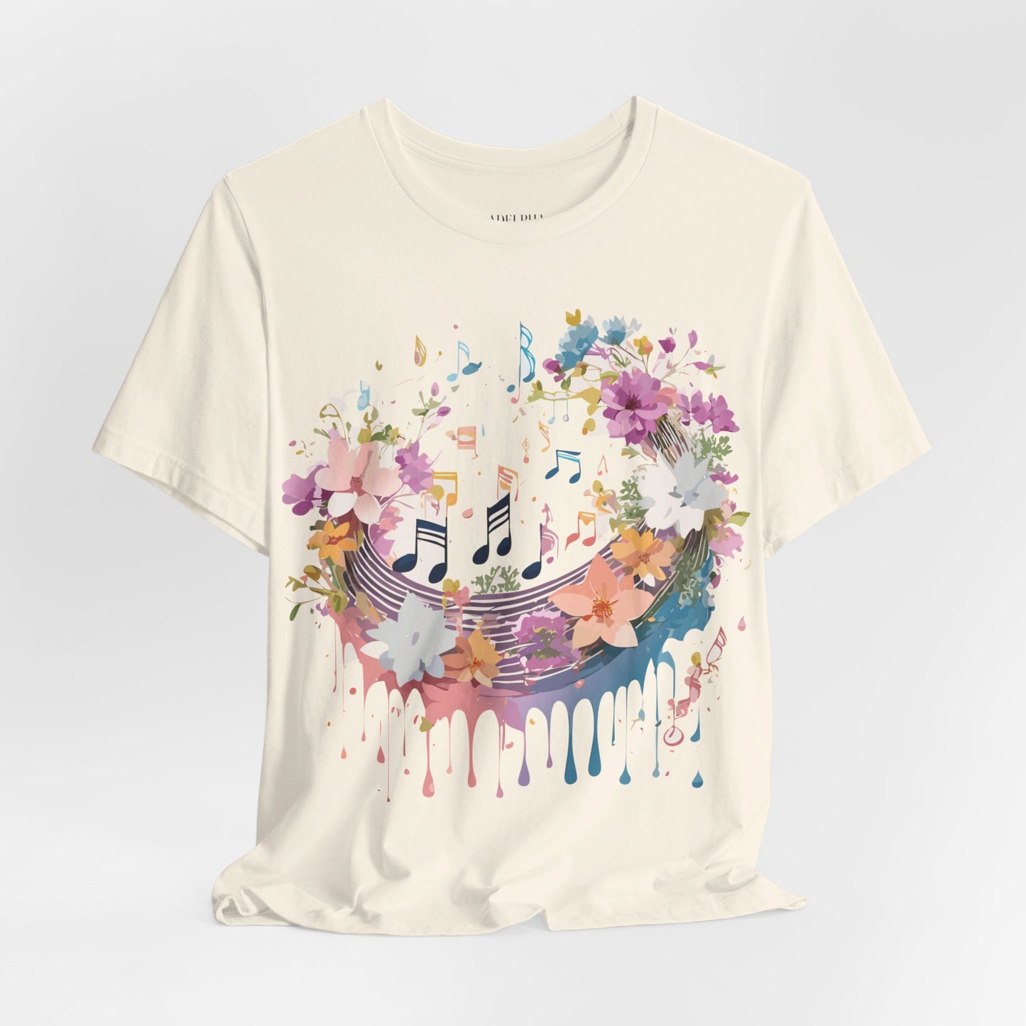 Natural Cotton Tee Shirt - Music collection