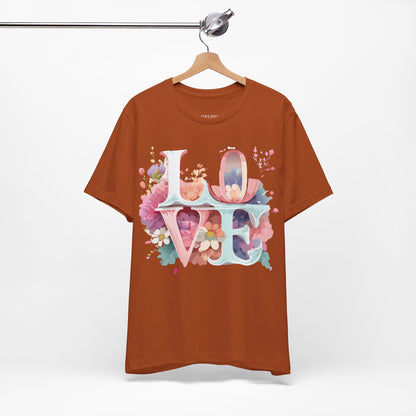 Natural Cotton Tee Shirt - Love Story Collection Printify