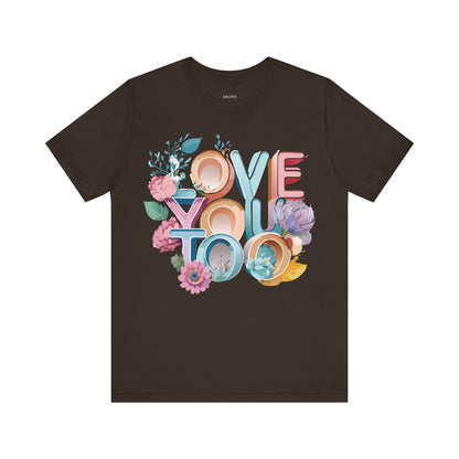 Natural Cotton Tee Shirt - Love Story Collection Printify