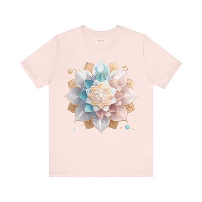 Natural Cotton Tee Shirt - Medallion Collection Printify