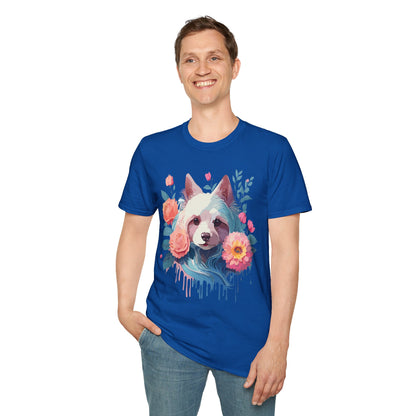 Dog Shirt Unisex Softstyle Cotton Tee Gildan 64000 With Animal Designs