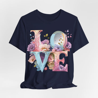 Natural Cotton Tee Shirt - Love Story Collection Printify