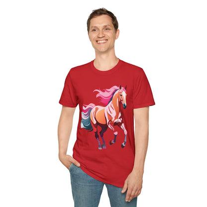Horse Shirt Gildan Softstyle Tee Unisex 100 Percent Ring Spun Cotton