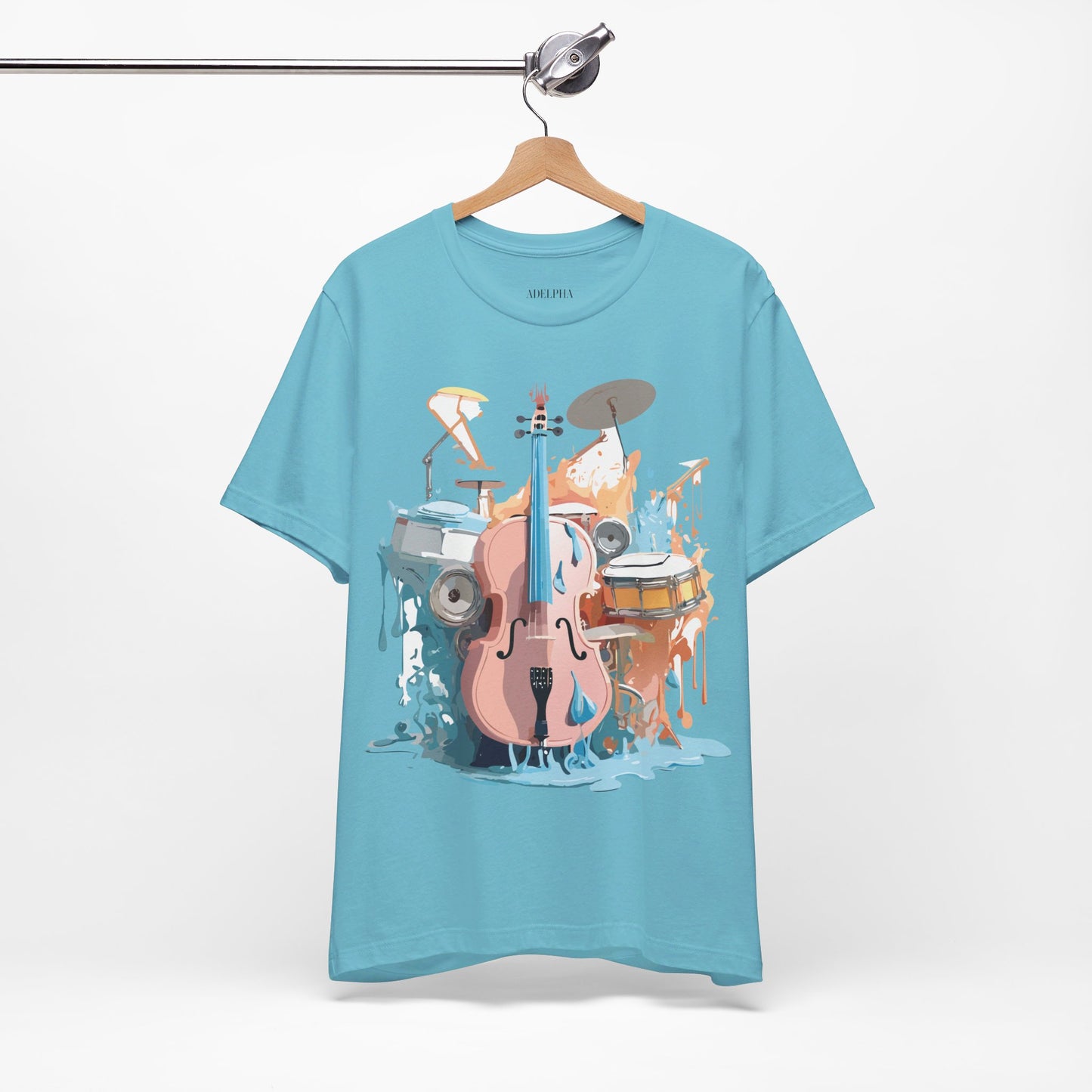 Natural Cotton Tee Shirt - Music collection