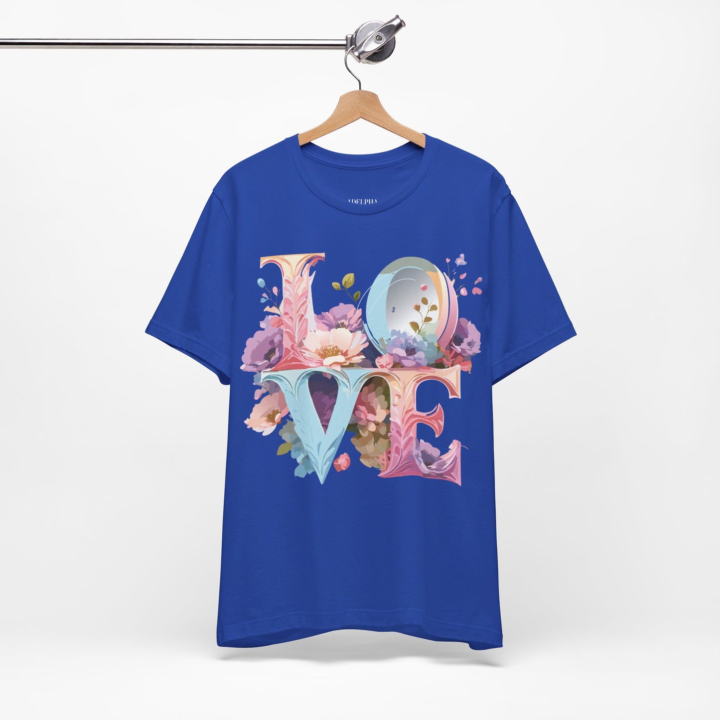 T-Shirt aus natürlicher Baumwolle – Love Story Collection